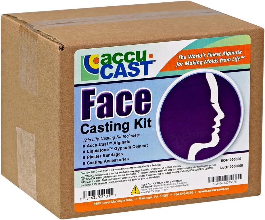 Face Casting Kit - Make Keepsake Face Castings