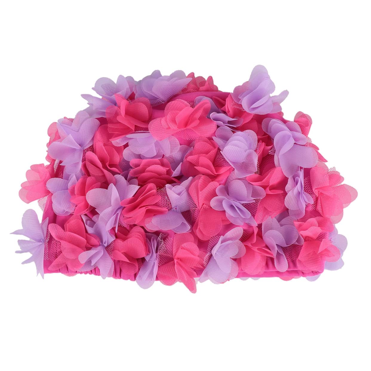 2 Uds Gorros De Natación para Gorro De Baño De Flores Accesorios para Gorro De Natación para Mujeres Gorro De Natación para Niñas Gorro De Natación De Silicona Accesorios para