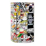 Skin Decal Vinyl Wrap for Wismec Reuleaux RX Gen 3 300W Vape Stickers Skins Cover/Sticker Slap
