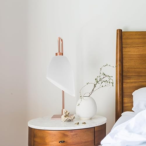 Miniatura 5 de 5 pantallas de plástico de repuesto para lámpara de herradura, cubierta de pantalla de plástico blanca para lámpara de pie de cabeza múltiple para