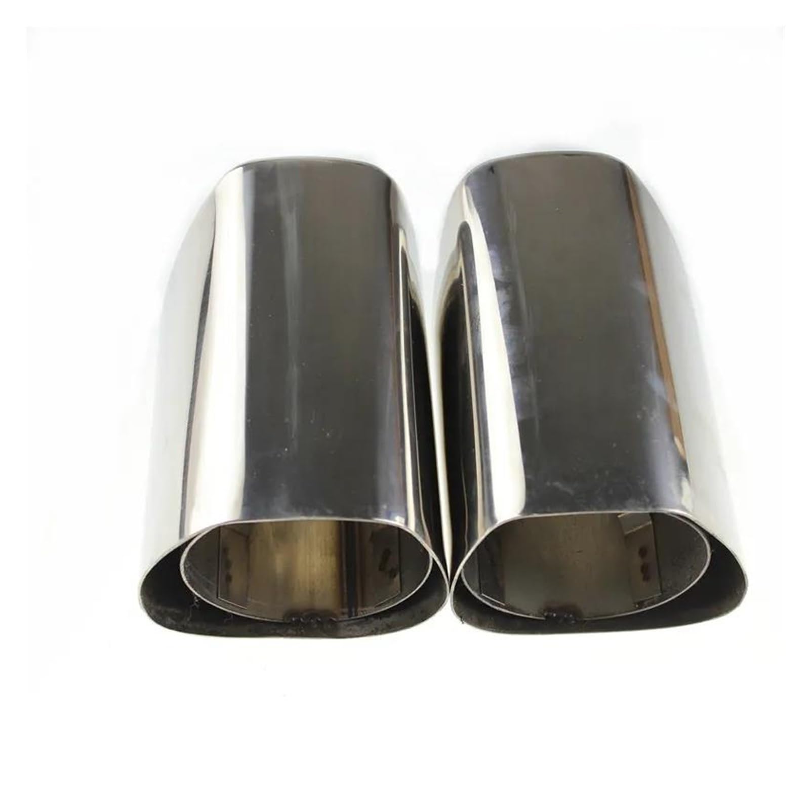 Piezas de Repuesto para V&OLVO XC90 XC60 Punta De Escape De Acero Inoxidable Sistema Automático Tubo De Silenciador Punta 2 Piezas Sistema de Escape