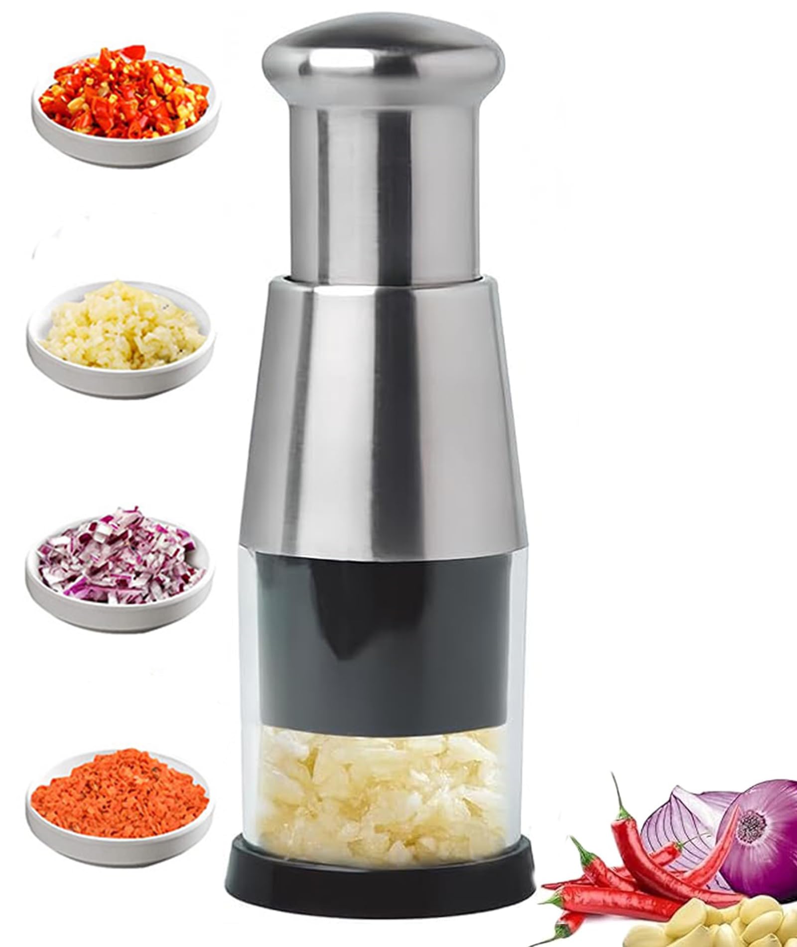 See full amazon price history chart for Garlic Crusher, Multifunctional Hand Pressed Garlic Chopper, Stainless Steel 304 Garlic Masher, Vegetable Chopper Dicer, Easy to Clean, Manual Garlic Crusher for Onion, Ginger, Garlic, Pepper Garlic Crusher, Multifunctional Hand Pressed Garlic Chopper, Stainless Steel 304 Garlic Masher, Vegetable Chopper Dicer, Easy to Clean, Manual Garlic Crusher for Onion, Ginger, Garlic, Pepper (B0DBVD8GX1) Amazon Price History, Amazon Price Tracker