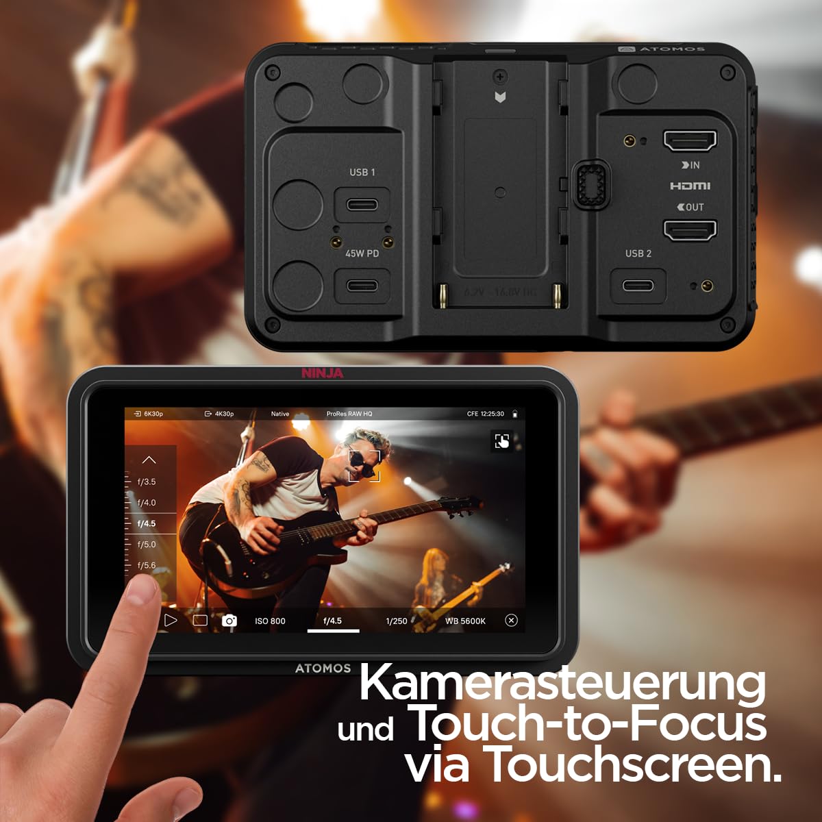 ATOMOS Moniteur enregistreur Ninja RAW - ATOMNJRW01