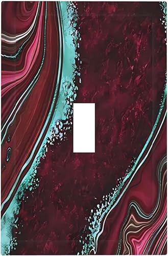 Miniatura 15 de Deep Blue Sea Turtles 1 Gang Outlet Covers Duplex Receptáculo Placa de pared Decorativa Eléctrica Placa Delantera Interruptores de Luz para Cocina