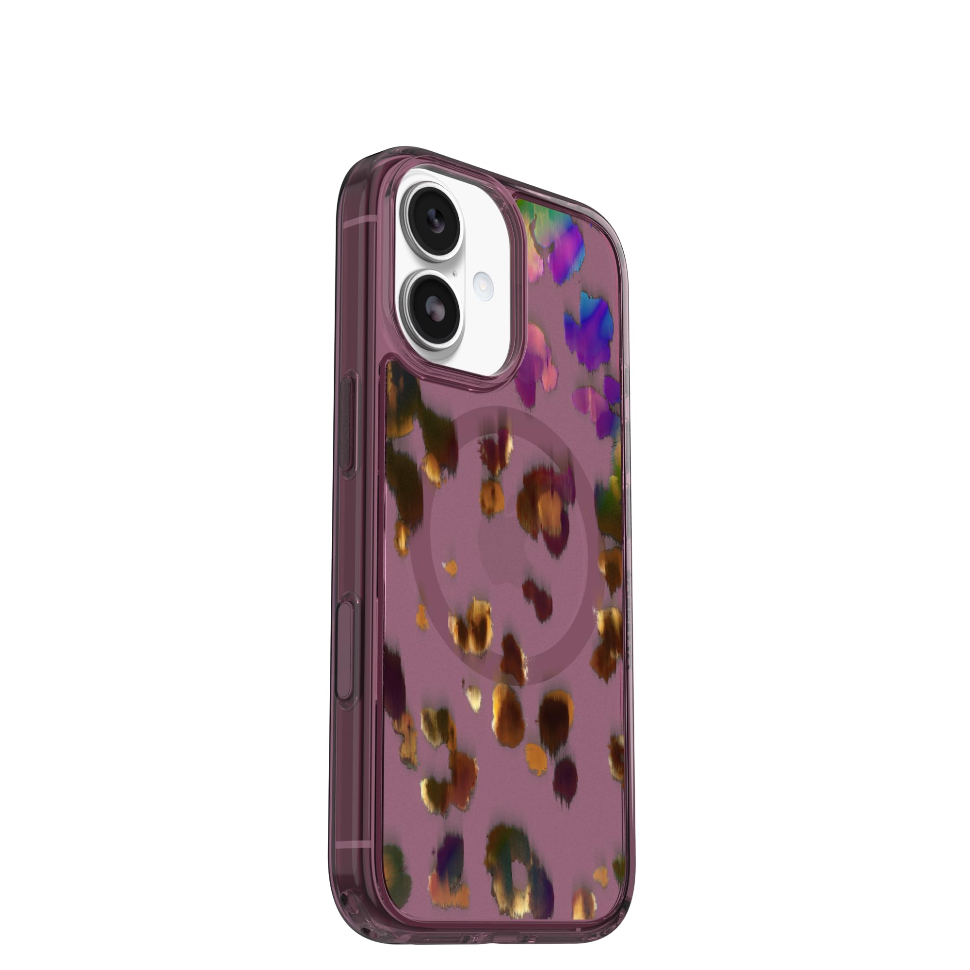 OtterBox Funda Transparente para iPhone 17 Symmetry Series - Leopard Shift - Funda de Silicona Ultrafina y Elegante para iPhone