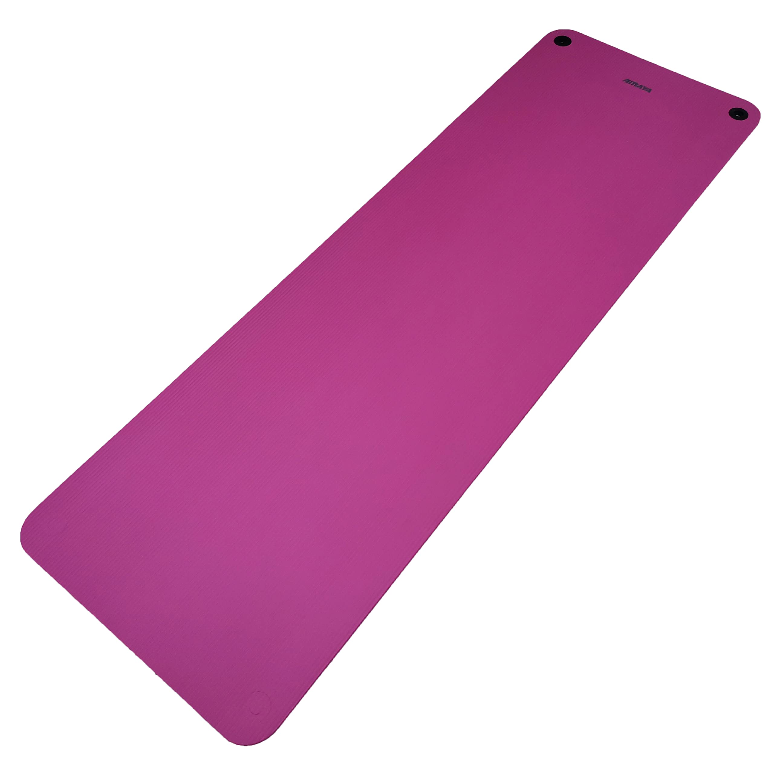 AMAYA SPORT Colchoneta Caucho, Colchoneta Antideslizante Cómoda, Colchoneta para Entrenar en Casa o Gimnasio, Colchoneta Pilates o Yoga (140 x 58 x 1, Fucsia)