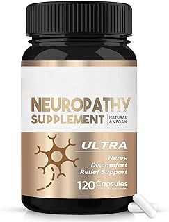 Nerve Savior for Neuropathy, Advanced Nerve Comfort Capsules with Herbal Blend for Healthy Nerve Function in Feet and Hands, 60-Day Supply (120 Capsules)