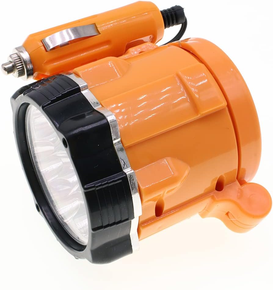 Light 12V Car Cigarette Lighter Magnetic Emergency Spot Lamp Working 7 LED Torch