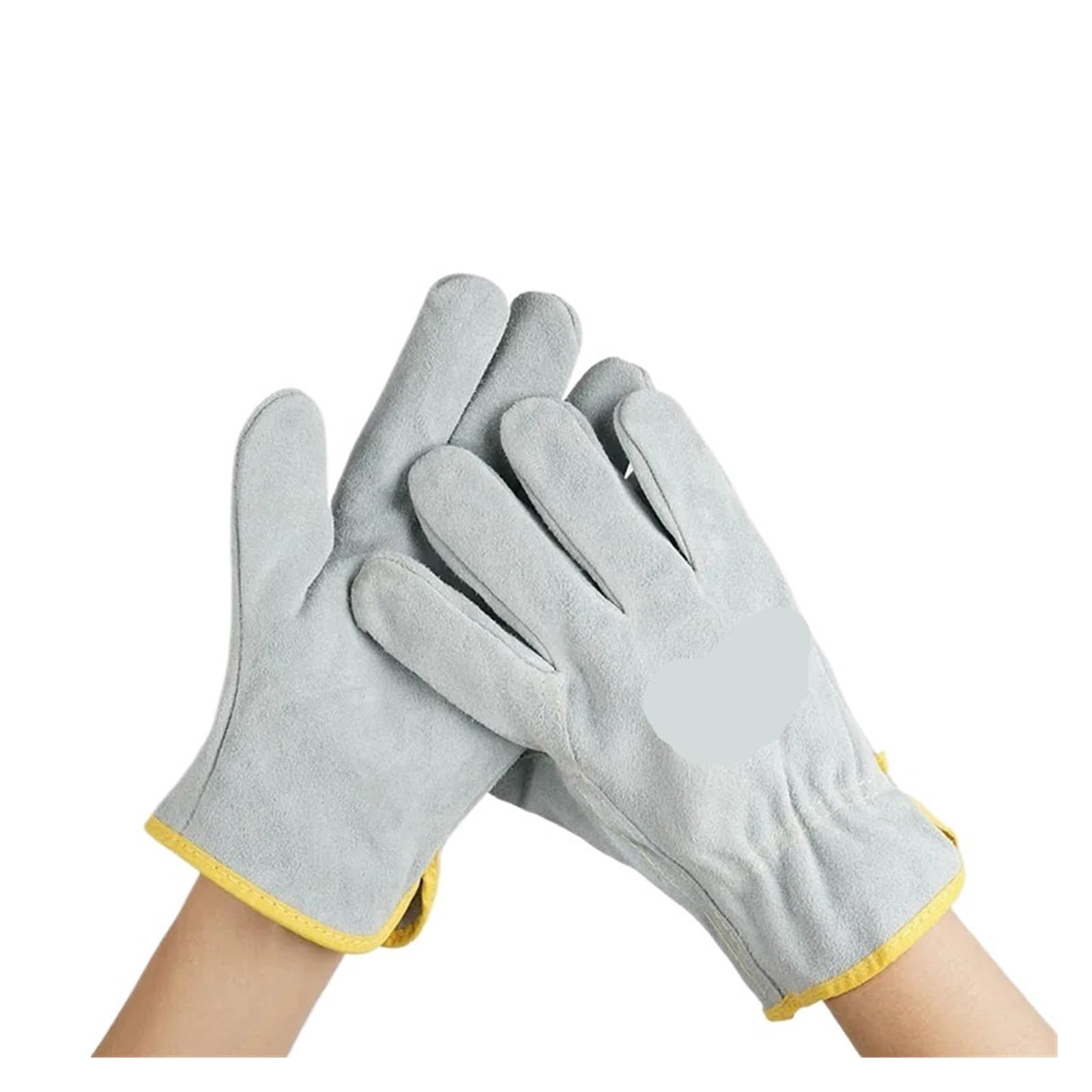 Générique Gants de soudage Courts en Cuir bovin épais 26cm