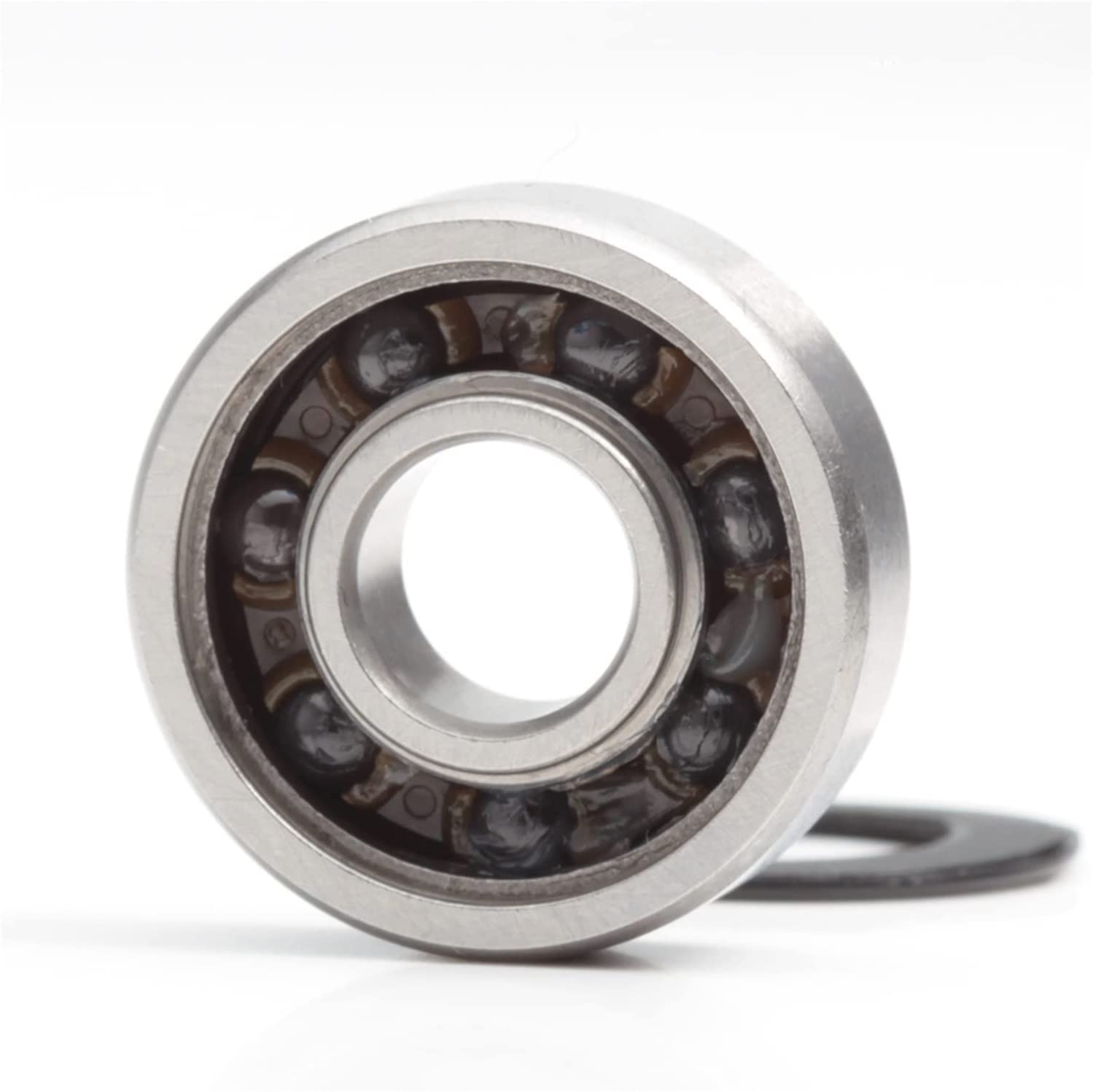 LHNBGTUIW 1PC 607 Hybrid Ceramic Bearing 7x19x6mm Industry Motor Spindle 607HC Hybrids Si3N4 Ball Bearings 3NC 607RS