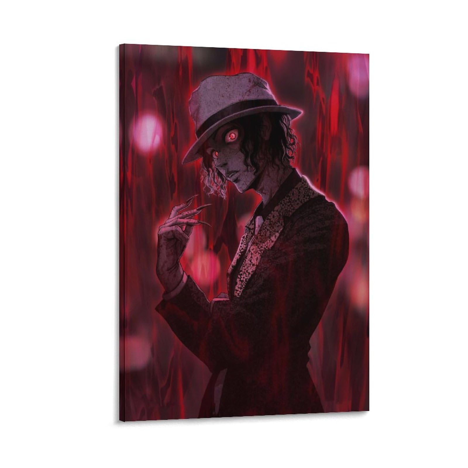 Amazon.co.jp: アニメ鬼舞辻無惨ポスター 1 キャンバスアートポスター