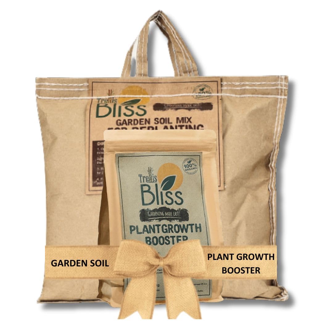 Trellis Bliss Garden Starter pack | For all first time users of garden soil | Products are 100% organic | Plant nutrient can enhance the soil and plant growth | Suitable for all plants (B0D97R6VWX) Amazon Price History, Amazon Price Tracker