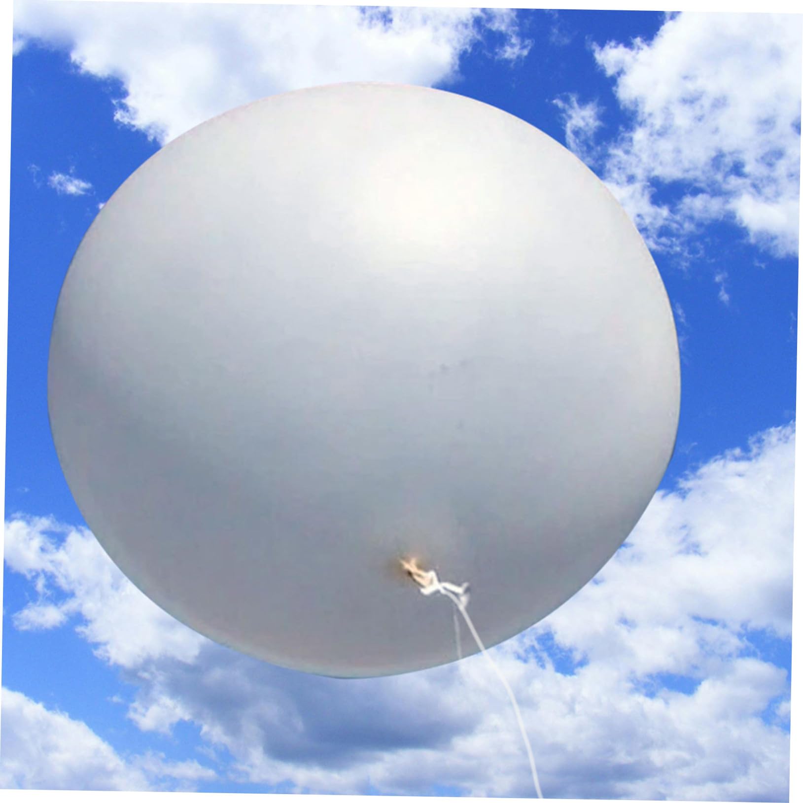 ibasenice Extra Duży Balon Lateksowy Cali Meteorologiczny Do Badań Naukowych Ślubów Urodzin i Filmów z Powietrza Niezawodny Balon Do Analizy Atmosferycznej
