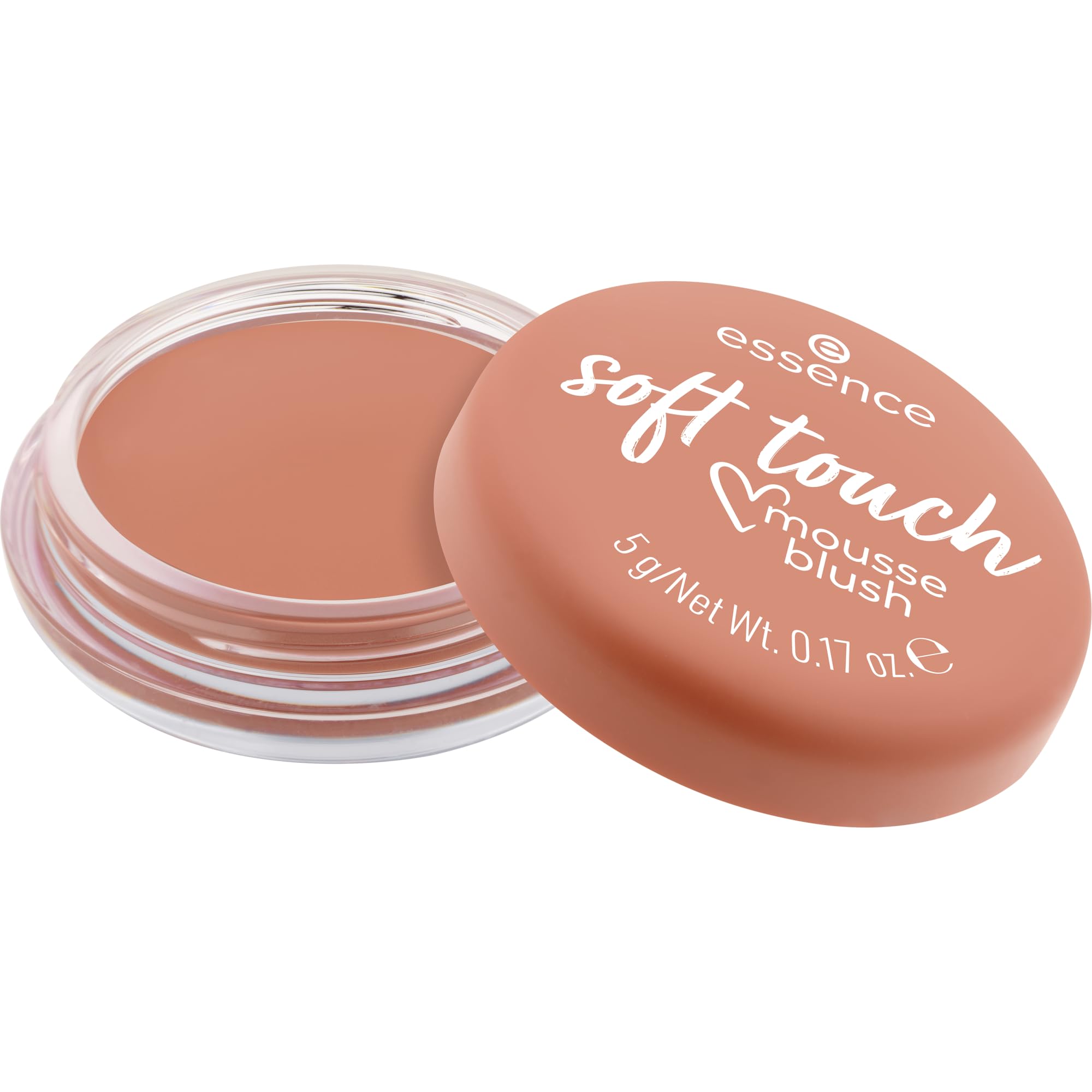 essence soft touch mousse blush, risultato istantaneo, naturale, opaca (5g)