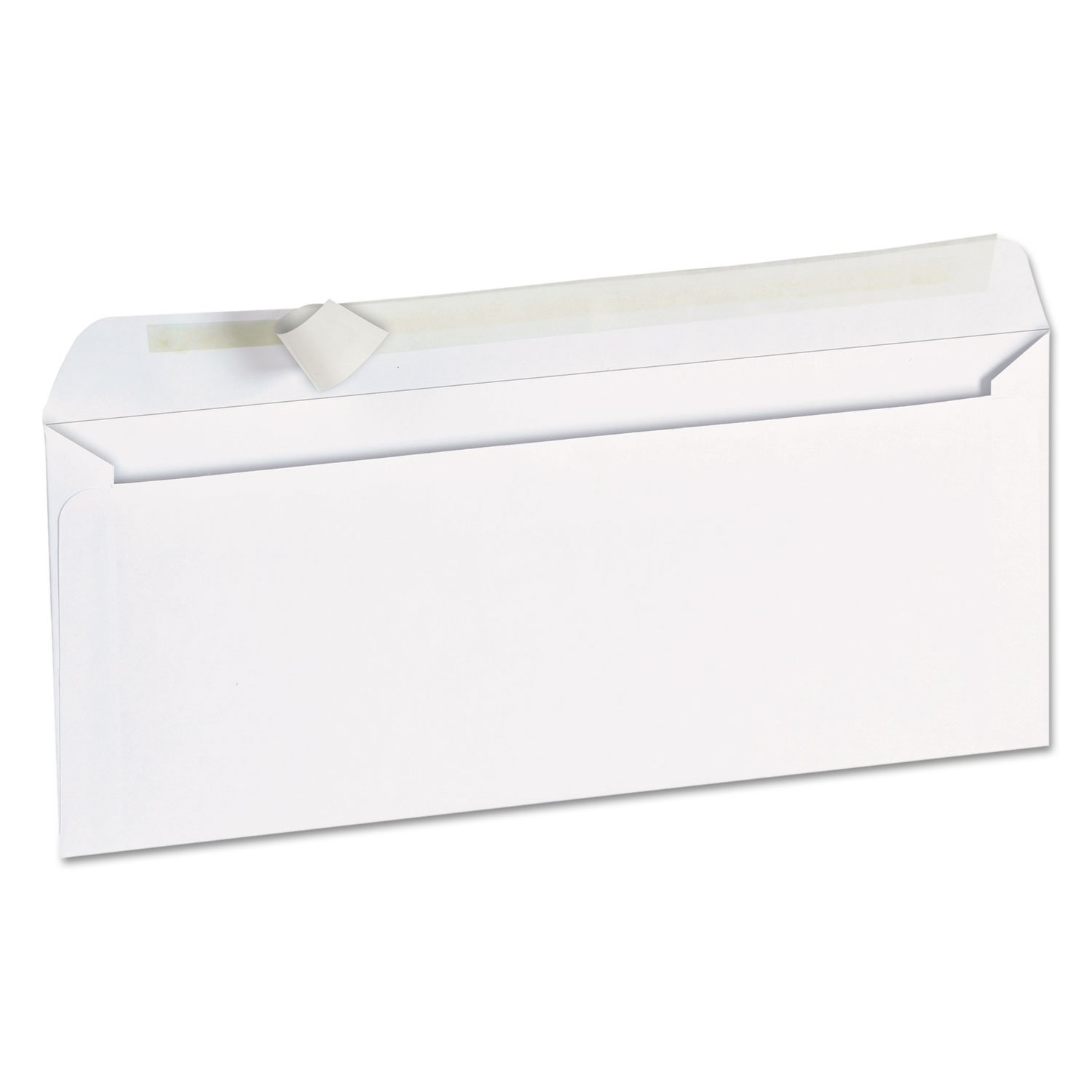 Pull & Seal Business Envelope, #10, White, 100/Box