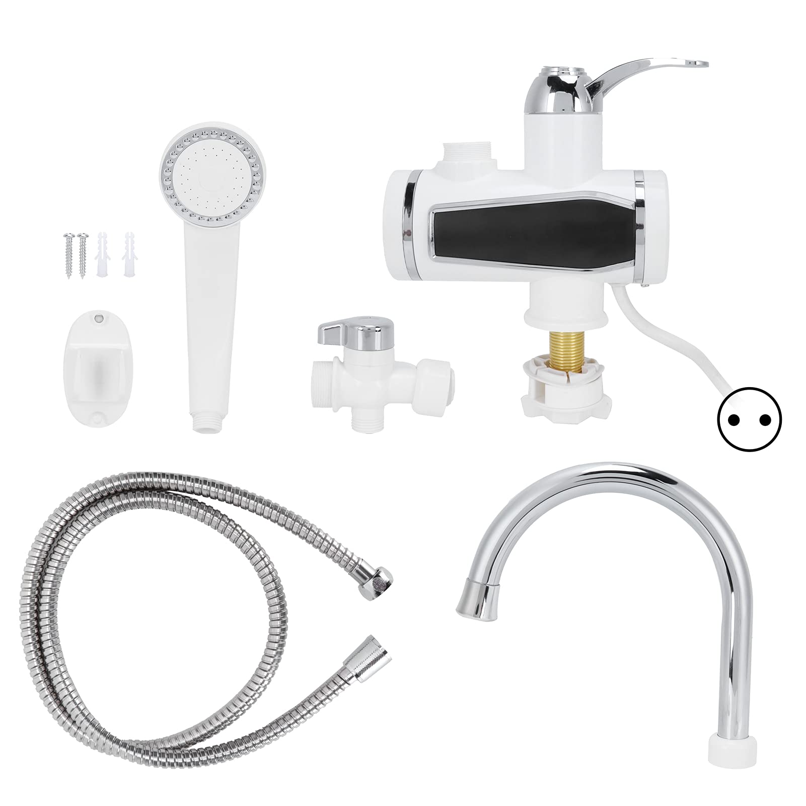 Rubinetto Scaldabagno Elettrico Istantaneo, Miscelatore con