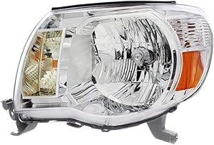 For Toyota Tacoma Headlight Lamp 2005 2006 2007 2008 2009 2010 2011 Halogen Driver Left Side