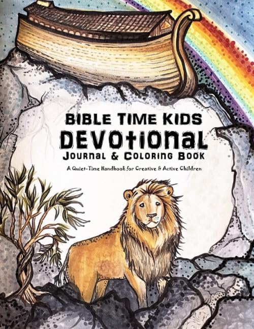 Bible Time Kids - A Quiet-Time Handbook for Creative & Active Children: Devotional Journal and Coloring Book (Keep Your Kids Calm & Quiet in Church)
