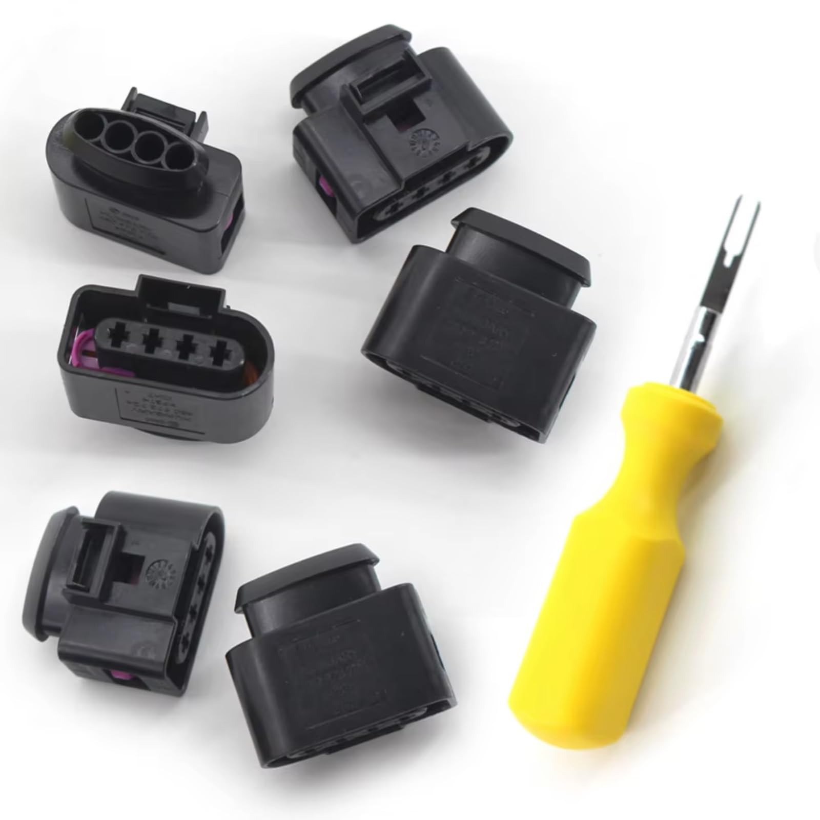 Kfz-Stecker für TT (2007–2014), R8 (2007–2015) und RS4 (2000–2009), Zündspulenstecker, Kabelbaumstecker, Reparaturzubehör 4B0973724
