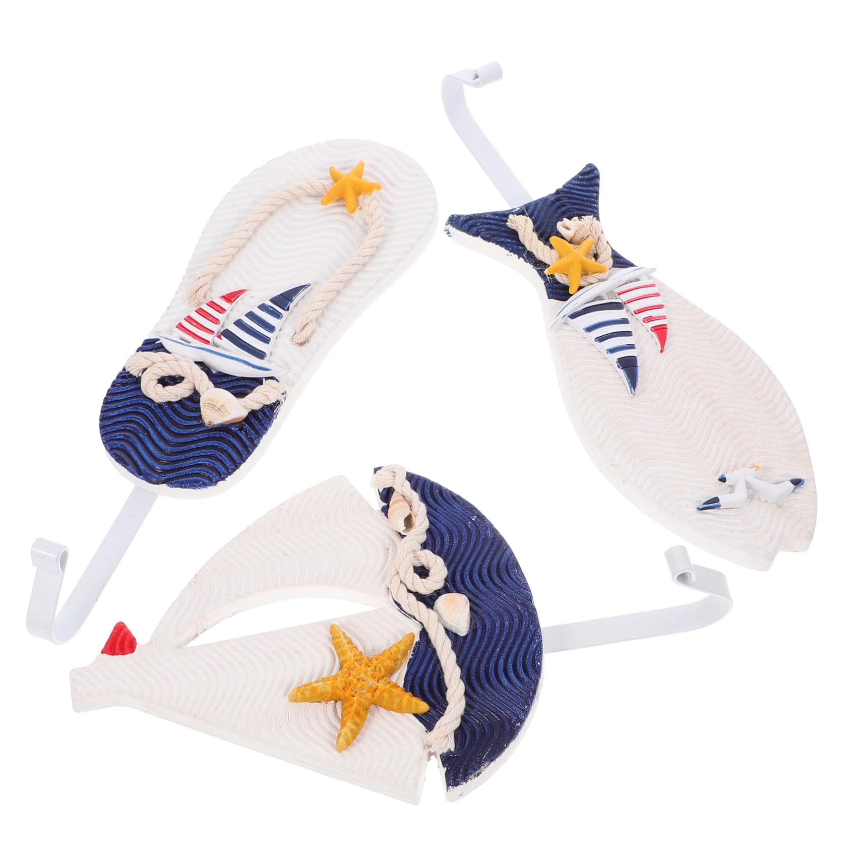 Mipcase 1 Set Ganci Decorativi E Funzionali Per Cappotti E Accessori Design Unico Spazi 3 Pezzi
