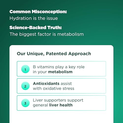 Miniatura 6 de H-PROOF The Anytime You Drink Vitamina para el metabolismo del alcohol, salud hepática e inmunidad con electrolitos, antioxidantes, cardo mariano,