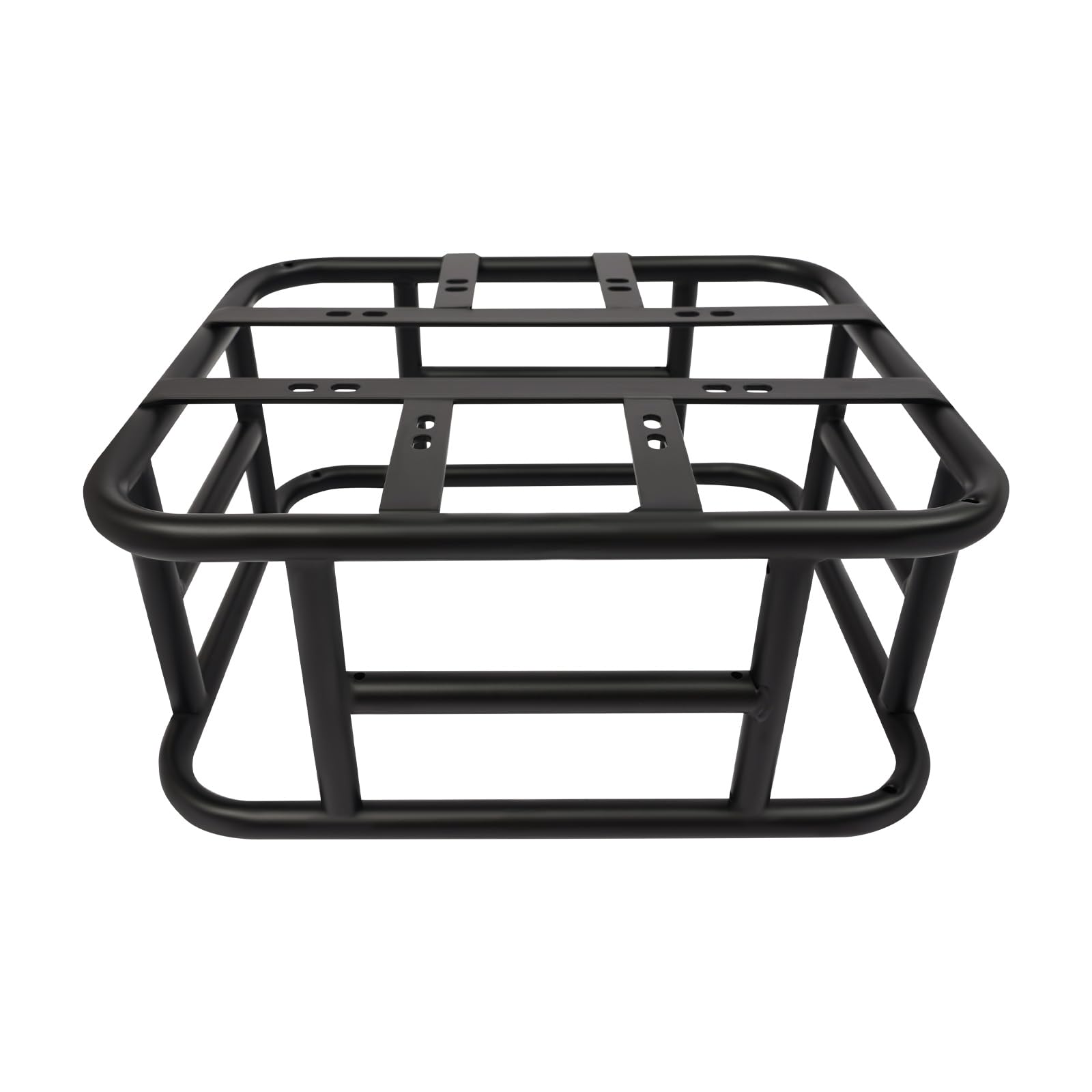 Panier de vélo arrière amovible, grand panier de porte-bagages en métal, robuste, universel, convient pour vélo électrique, vélo de ville et vélo, montage facile, convient pour les courses, cartables