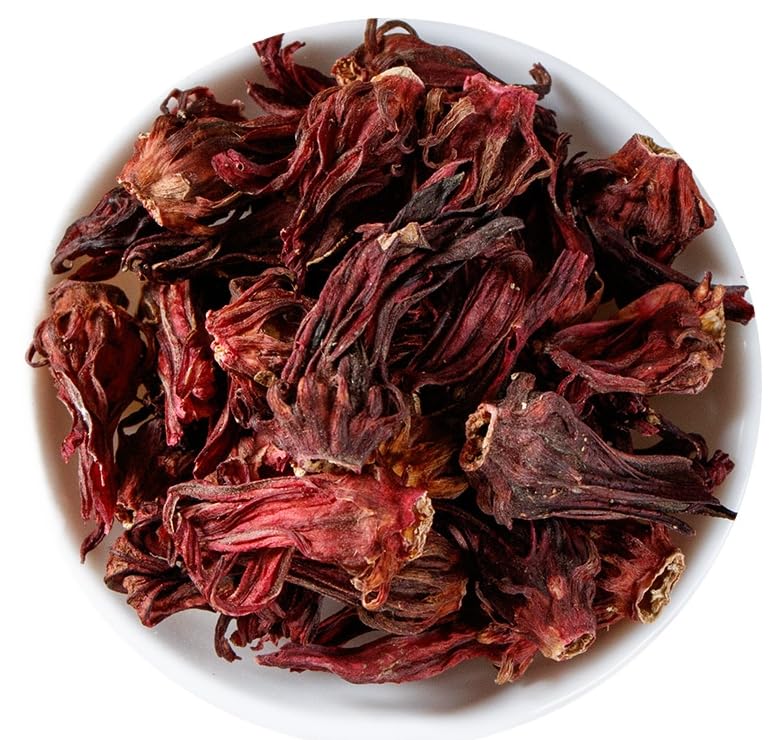100 g de té de pétalos enteros de flores de hibisco