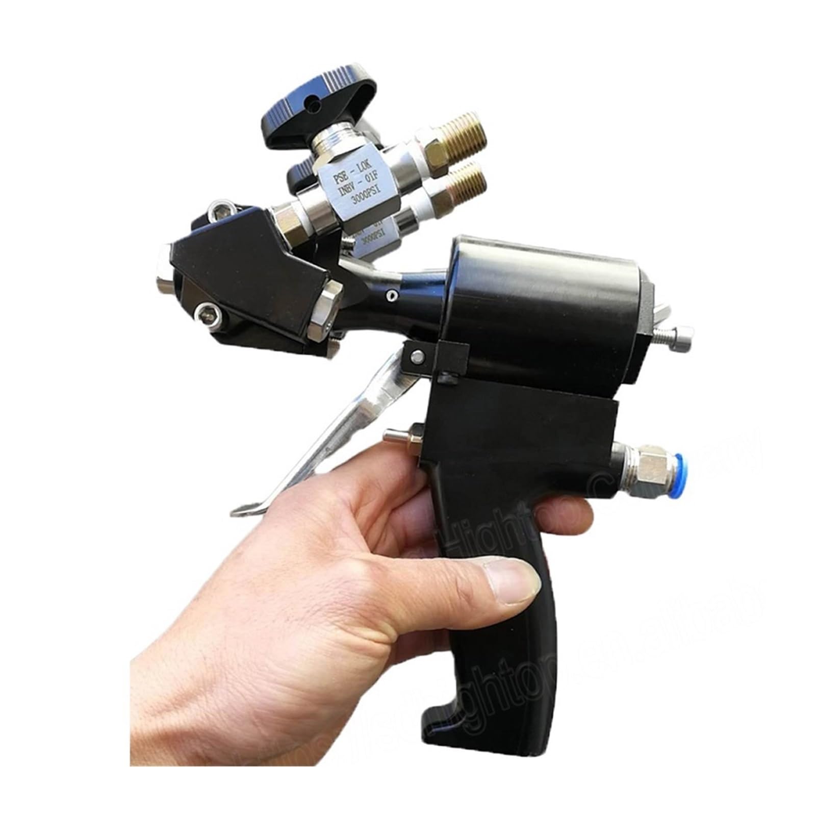 Ulepszony pistolet natryskowy do pianki poliuretanowej i polimocznikowej P2 Air Purge Sprayer Tools With Accessory Bag Do użytku DIY