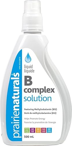 Prairie Naturals Solución Compleja de Vitamina B Líquida 169fl oz