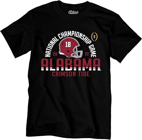 Miniatura 3 de Blue 84 Camiseta para hombre con licencia oficial de la NCAA de Alabama Crimson Tide National Championship 2021-2022