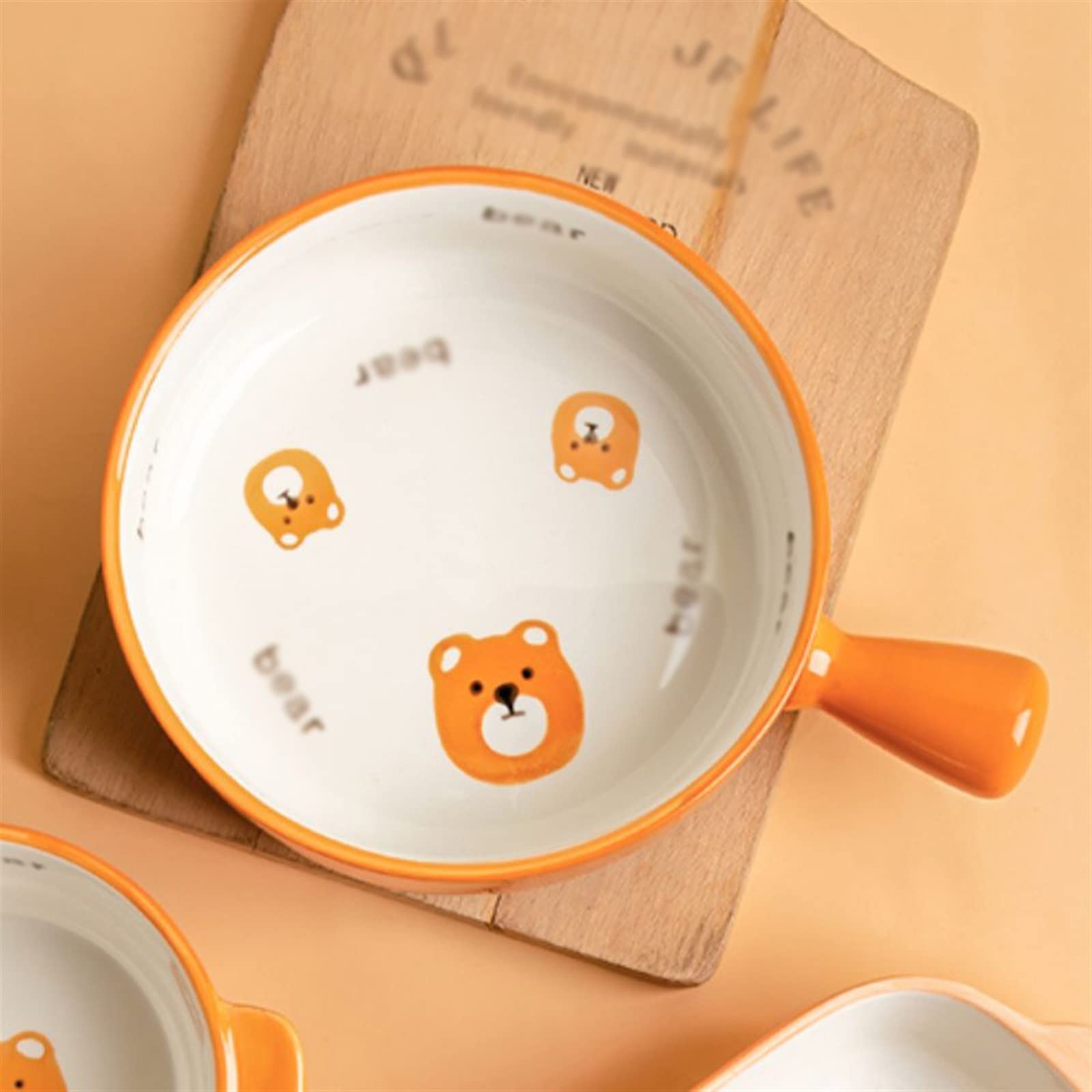IIRC Kleine keramische oplaufvorm 4-delig set, Mini oplaufvormen set, Lasagne oplaufvorm klein voor oven, heteluchtfriteuse, magnetron (Wit, 14,5 x 11,5 x 5,5 cm
