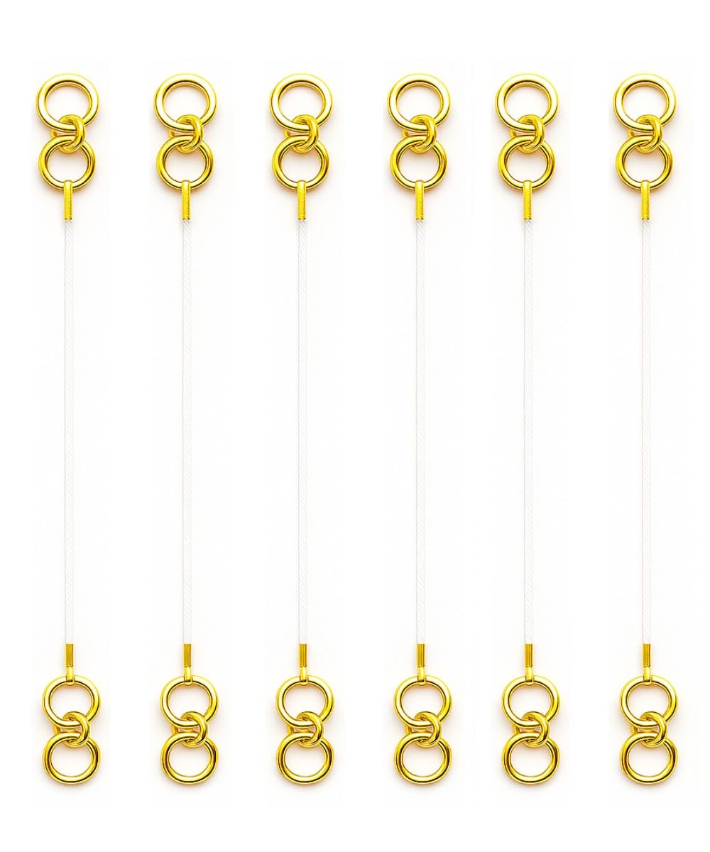 Sponsored Ad - Invisible Transparent Earring Support Chain Stretchable and Adjustable Lightweight Elastic Heavy Earrings Support Ear Chains for Women and Girls