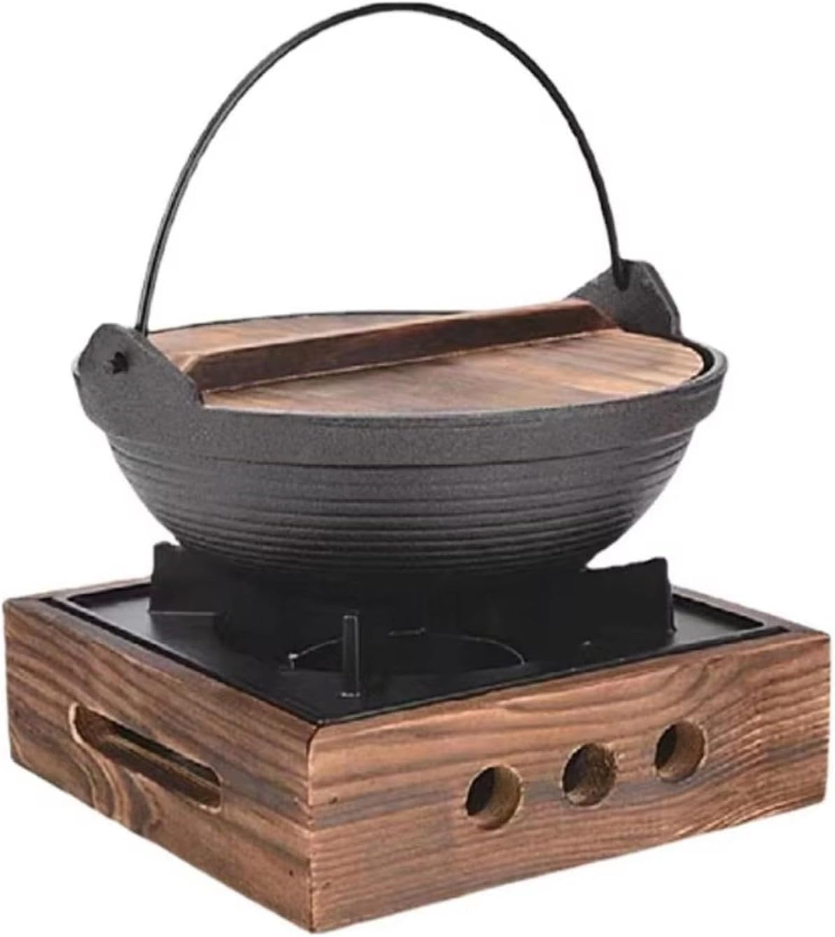 Portable Wood Cooking Grills Stove Compact Outdoor Camp Bbq Furnaces for Camping Picnics and Backpacking Outdoor Camp Bbq Furnaces