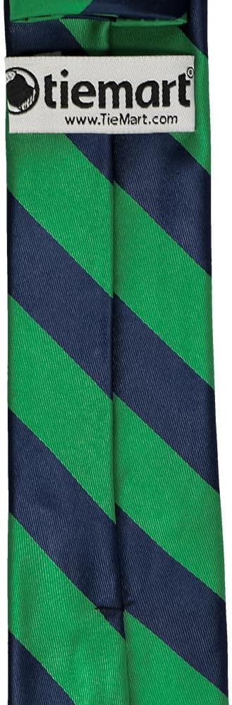 tiemart Striped Slim Tie, 2.5" Width - Image 4