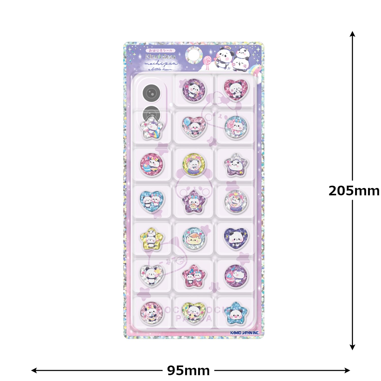 Amazon.co.jp: カミオジャパン ステッカー KIRACOROおはじきシール