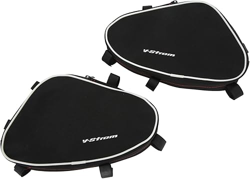 Bolsas de barras de choque para marco de parachoques, 2 piezas de barras de choque para marco de motocicleta, herramienta de reparación de bolsa,