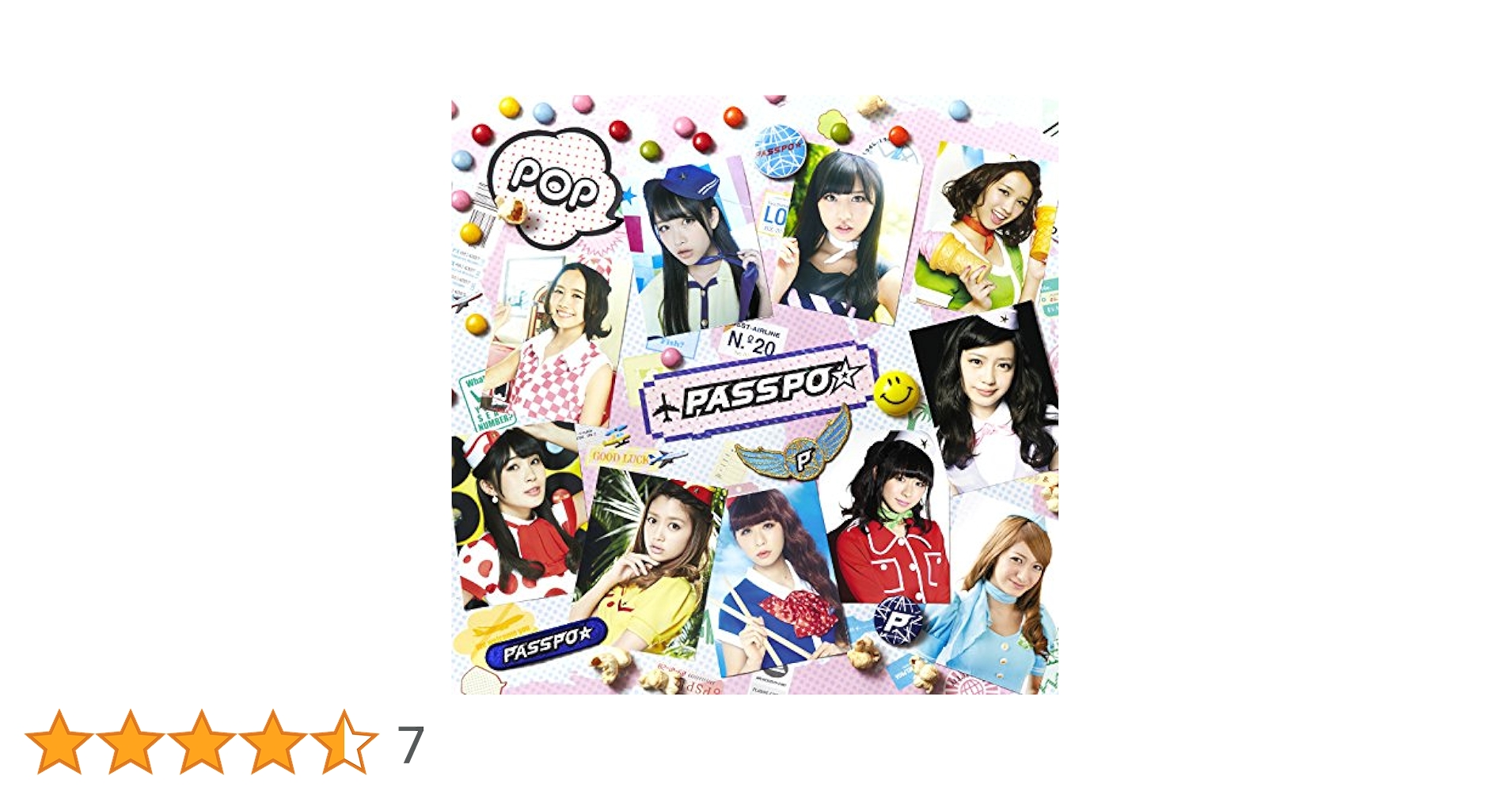 ぱすぽ☆/ぱすぽ☆ベスト MUSIC CLIPS DISCOGRAPHY - PASSPO
