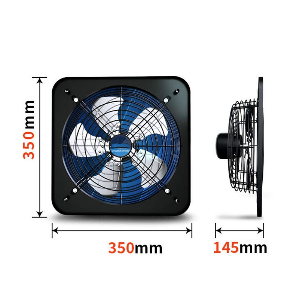 160mm Ventilatore Industriale In Metallo Per Tubo - Ventola Aspirazione Silenziosa - Estrattore/Aspiratore D'Aria - Foto 7