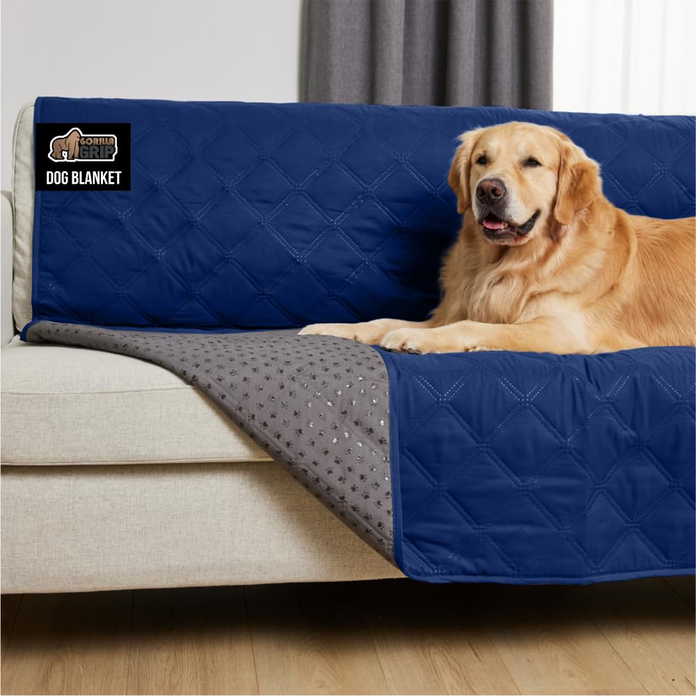 Gorilla Grip Waterproof Dog Blanket Couch Cover For Dogs Washable