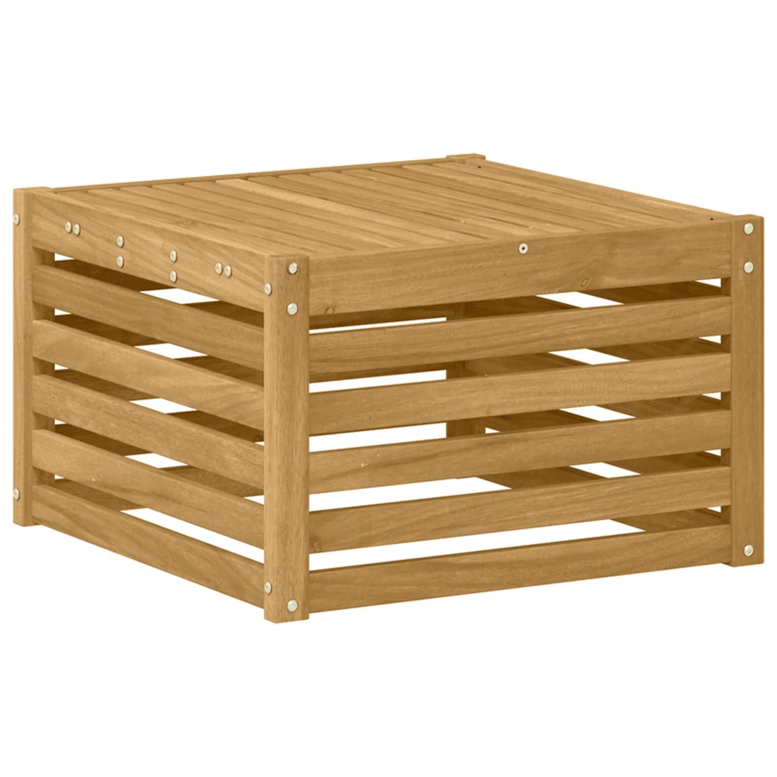 Outdoor-Sofagarnitur mit Kissen 5-teilig Weiß Creme Polyester wetterfest mit Tisch Sitzgruppe für Garten Terrasse Balkon mit Armlehnen und modularer Wohnlandschaft