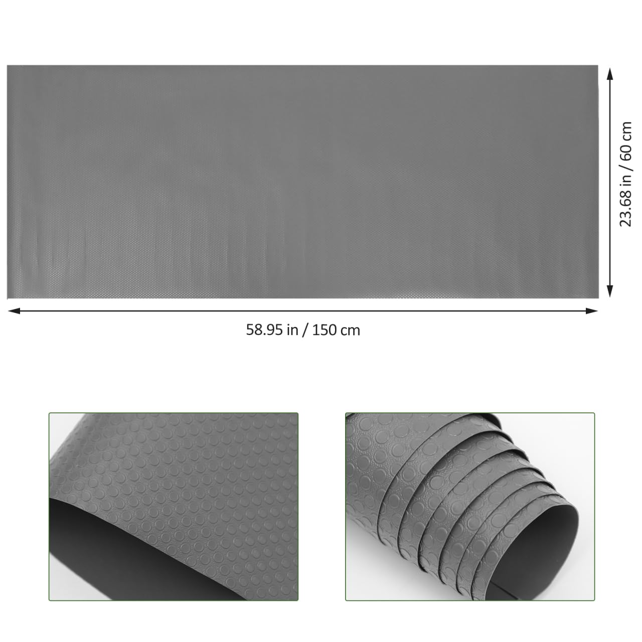 Supvox Reptilienmatte 150x60 cm Zuschneidbar - Reptilienteppich Bodengrund Feuchtigkeitsbestandig fur Terrarien und Kafige - Weiche Waschbare Terrarieneinlage fur Bartagamen Schildkroten Schlangen -