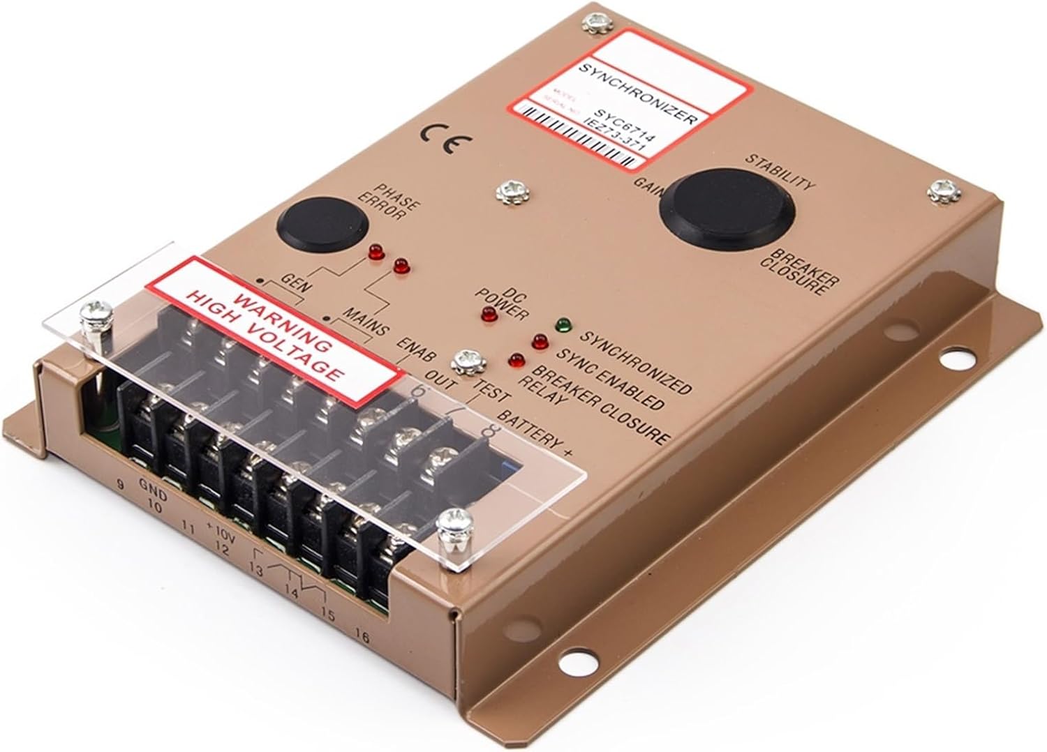 SYC6714 Engine Governor Speed Controller Generator Synchronizer Load Sharing Module DC Motor Control Board Generator Parts