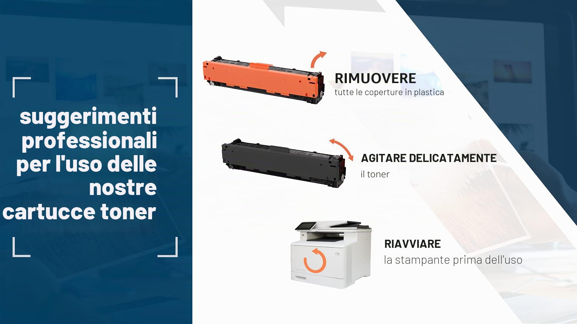Printing Pleasure 3 Toner Compatibili per HP Laserjet 1160 1320 3390 3392 P2015 P2014 P2013 P2010 M2727 Canon LBP-3300 LBP-3310 LBP-3360 LBP-3370 | Q5949A 49A Q7553A 53A CRG 715 CRG 708, Colore: Nero
