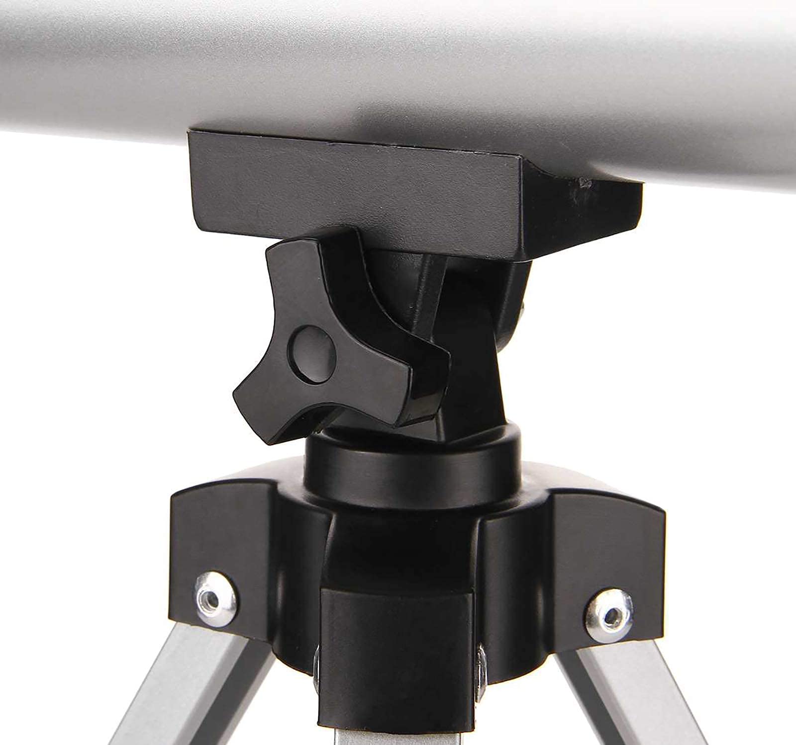 Telescopio astronomico, telescopi scientifici per Bambini Principianti, oculare 6 mm/12 mm, con treppiede Portatile in Lega di Alluminio, Facile da Montare