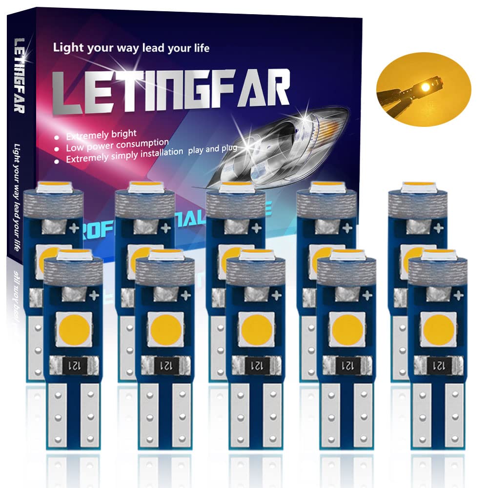 Amazon.com: T5 Led Bulbs Dashboard Light T5 74 2721 37 Wedge