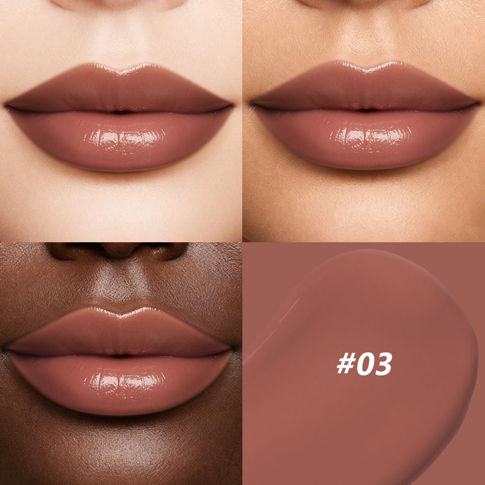 Lip Liner Stain, konturówka do ust 2 w 1 i błyszczyk do ust z dwoma końcówkami, wodoodporna plama do ust Peel Off Finish o wysokiej pigmentacji i gładkości, konturowanie, do wszystkich rodzajów