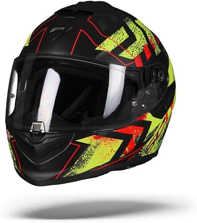 Scorpion EXO 1400 AIR Picta Motorcycle Helmet, Black/Yellow, Size XL :  Amazon.co.uk: Automotive