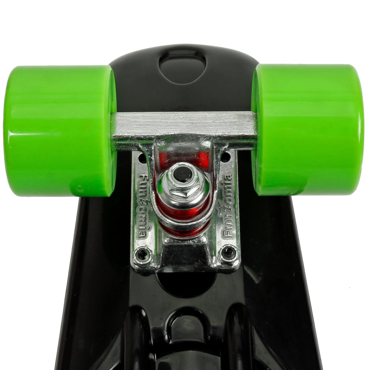 FunTomia 57cm Mini-Cruiser Board Skateboard mit oder ohne LED Leuchtrollen inkl. Aluminium Truck, ABEC-9 Kugellager und T-Tool