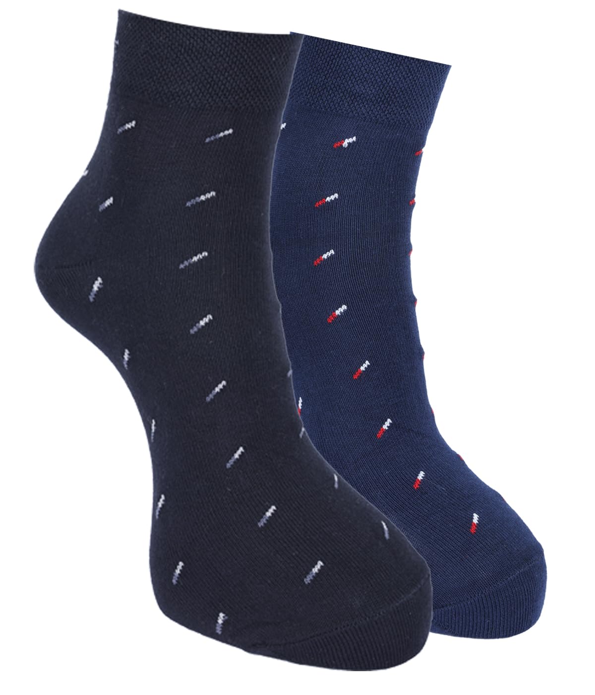 force nxt BY Dollar Socks for Men Solid Ankle Length Cotton Socks, Free Size, Pack of 2 (Multicoloured)-picture-30