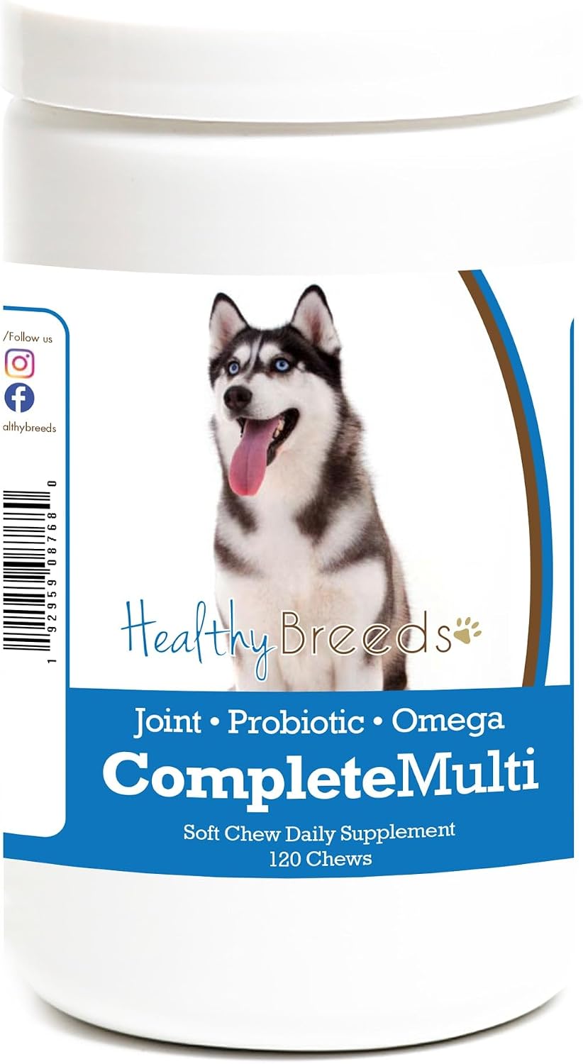 Siberian Husky Multivitamin Soft Chews 120 Count